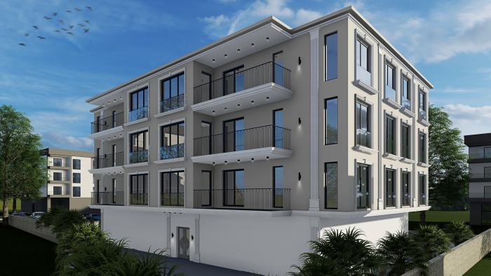 Kemalpaşa 12 Daire Yeni Başlayan Proje iç mekan tasarımı (4/9)