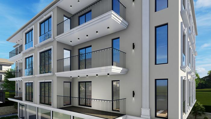 Kemalpaşa 12 Daire Yeni Başlayan Proje mimari detay çalışması (5/9)